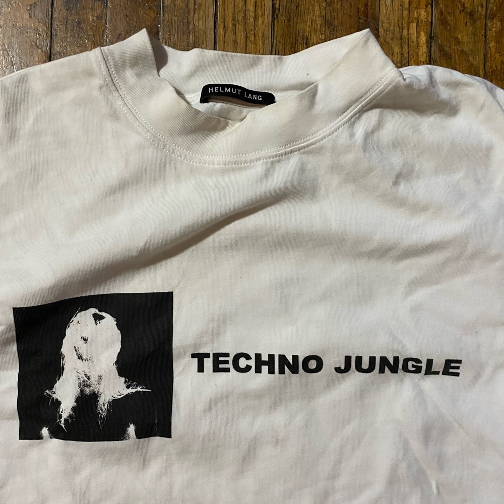 Helmut Lang Techno Jungle Oversized Shirt